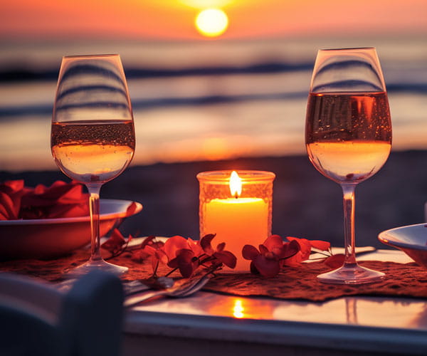 Beachside Candlelight Dinner